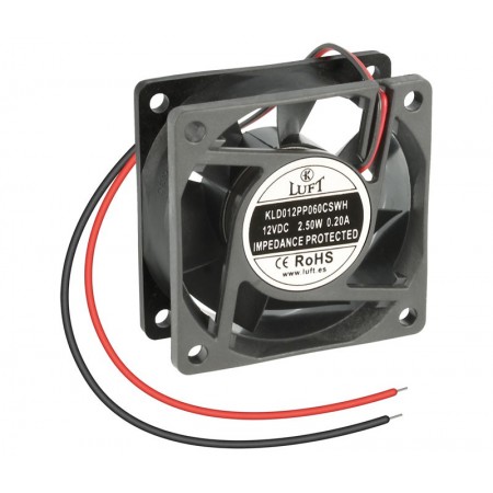 VENTILADOR 60X60X25 12VDC