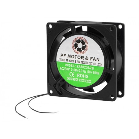VENTILADOR 80X80X25 230VA