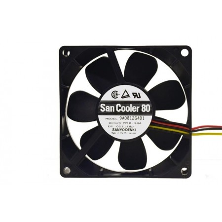 VENTILADOR 80X80X25 12VDC