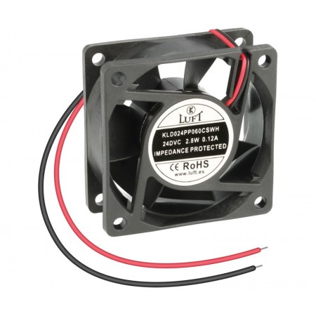 VENTILADOR 60X60X25 24VDC
