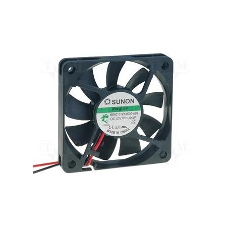 VENTILADOR 60X60X10 12V V