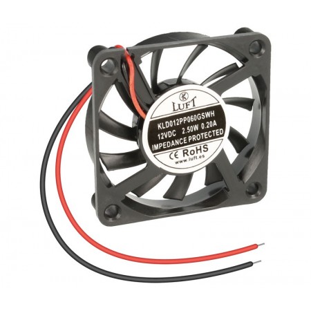 VENTILADOR 60X60X10 24VDC