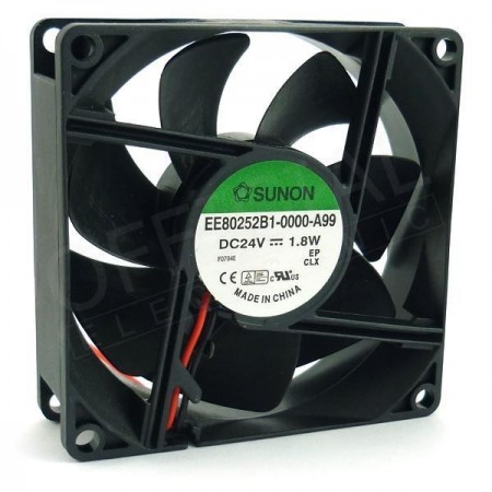 VENTILADOR 80X80X25 24VDC