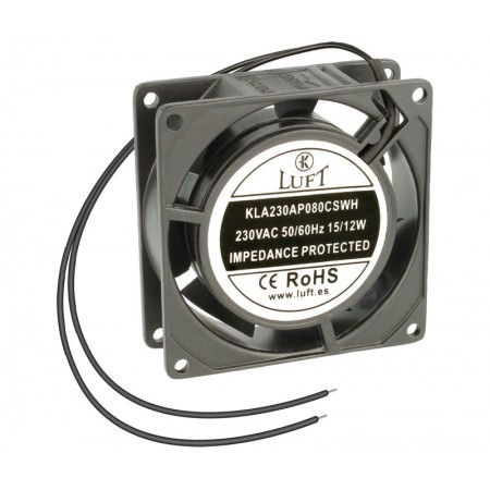 VENTILADOR 80X80X25 230VA