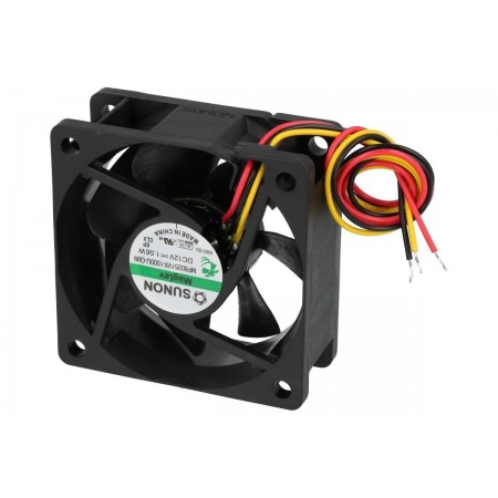 VENTILADOR 60X60X25 12VDC
