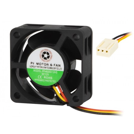VENTILADOR 40X40X20 12VDC