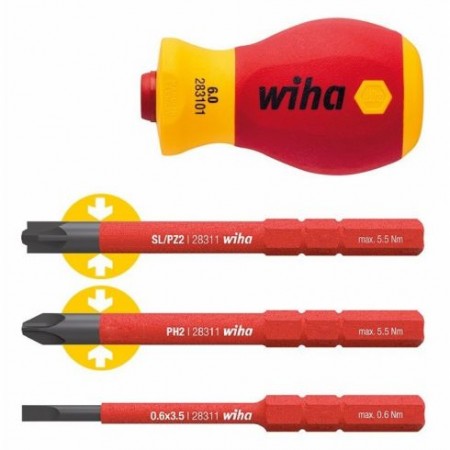 CHAVE C/4 BITS STUBBY SOF