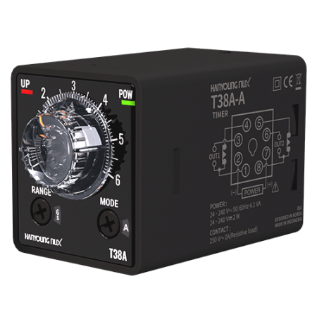 TEMPORIZADOR 8P T38A-6N-A