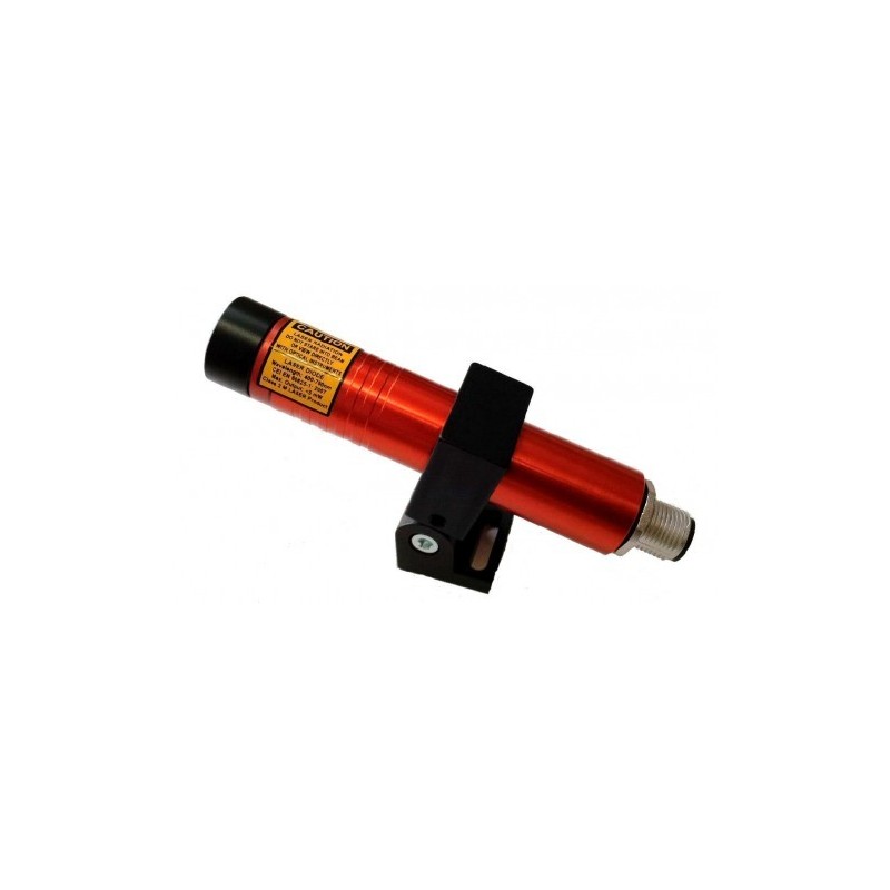 LASER D.14mm CRUZ MEDIA 5mW 520nm VD 24VDC M12 ID&T