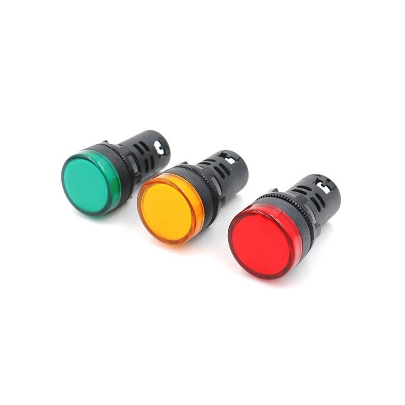 SINALIZADOR 22mm VERMELHO