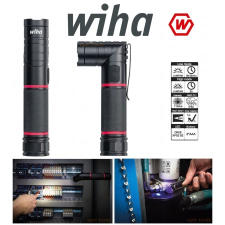 LANTERNA LED C/LASER E LU