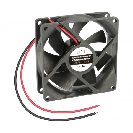 VENTILADOR 80X80X25 24VDC