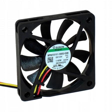 VENTILADOR 60X60X10 12V V