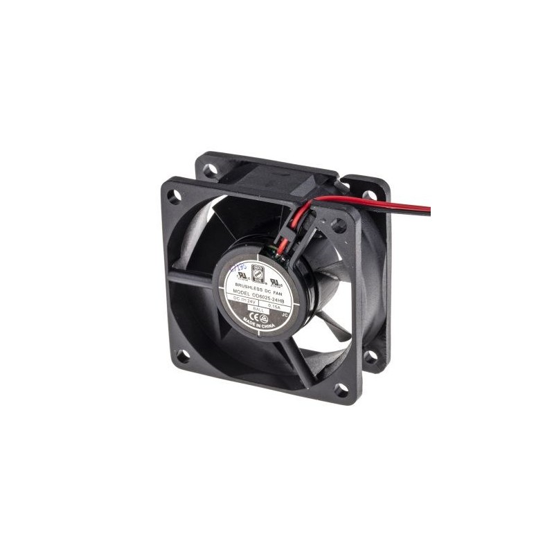 VENTILADOR 60X60X25 24VDC