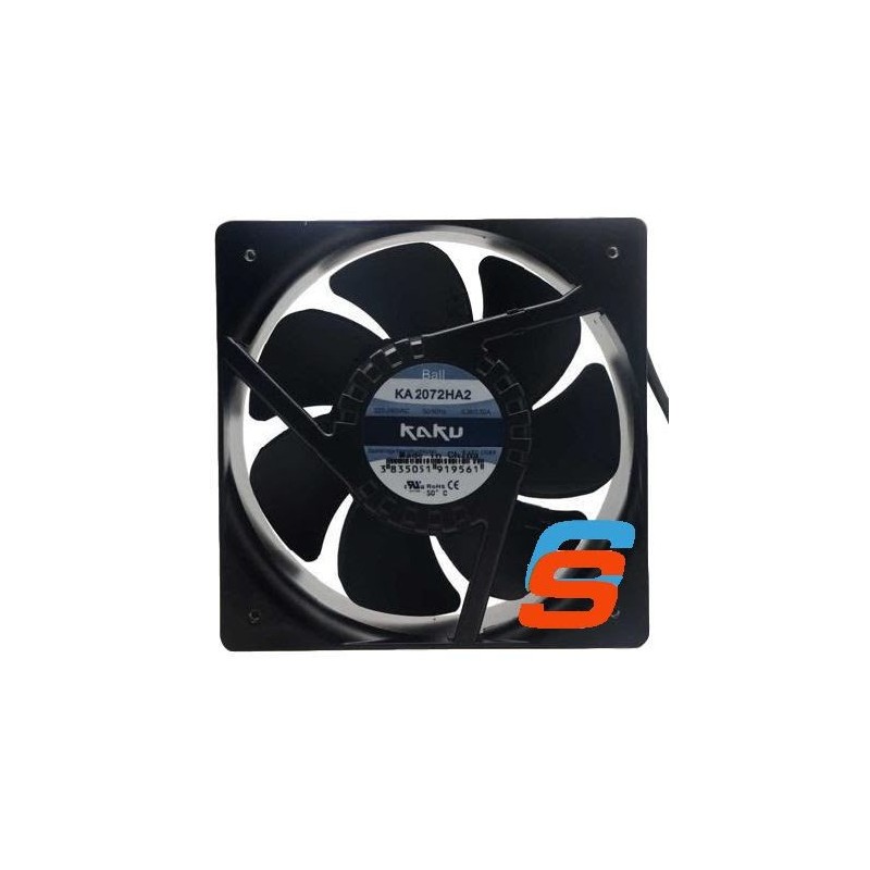 VENTILADOR 208X208X72 230VAC Rolamentos IP55