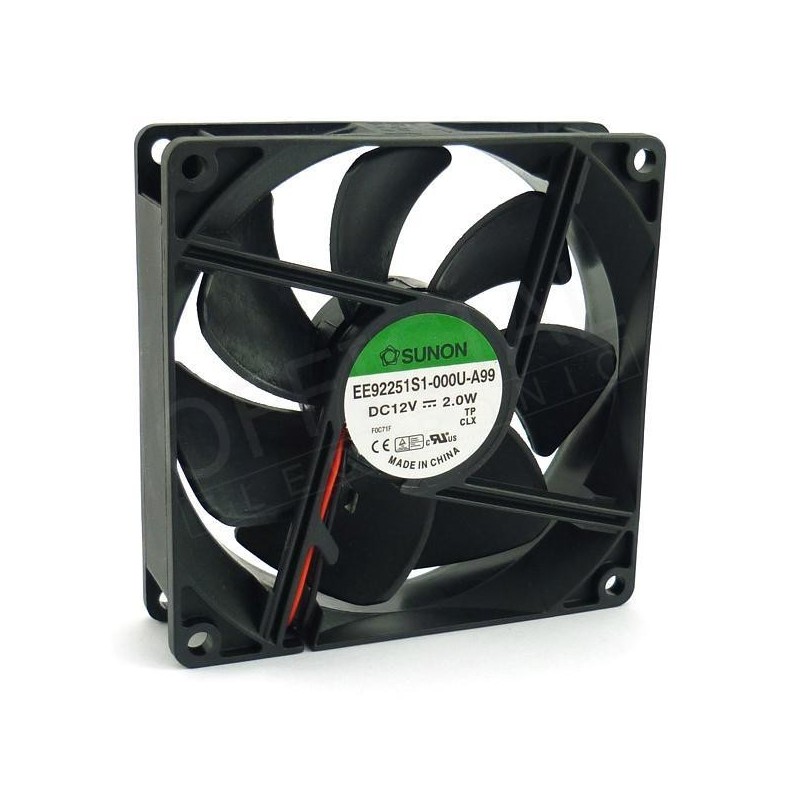 VENTILADOR 92X92X25-12VDC